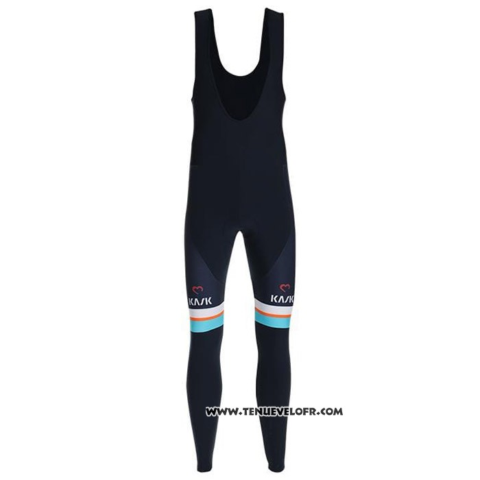 2020 Maillot Cyclisme De Rose Azur Manches Longues et Cuissard